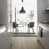 White, wood and greys in Stockholm