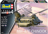 Revell 1/72 MH-47E CHINOOK (03876) English Color Guide & Paint Conversion Chart