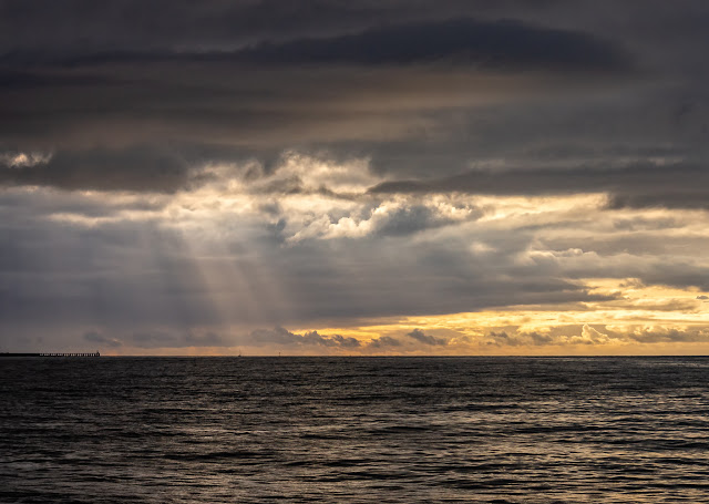 Photo of a hole in the clouds