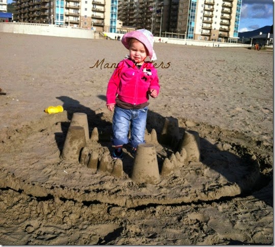 Many Waters The Finished Sand Castle