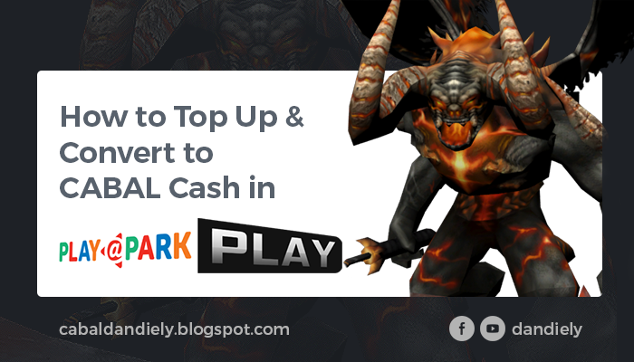 How to TOP UP Load and Convert to Cabal Cash in Playpark Play