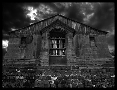 Extremely creepy abandoned house