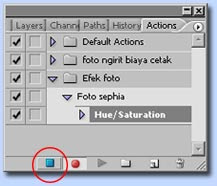 tutorial photoshop membuat action