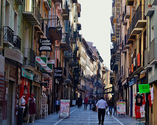 Pamplona, estafeta