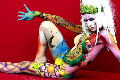 Body Art Paintig Photos