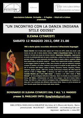 Danza Odissi a Roma Ileana Citaristi