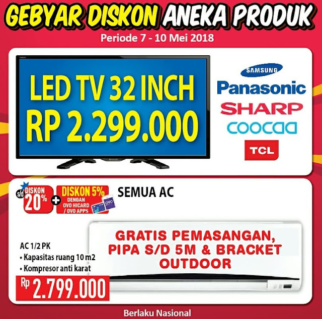 Katalog Harga HYPERMART Promo Weekday Periode 7-10 Mei 2018