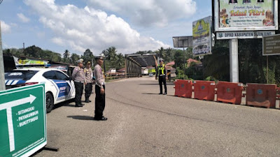 Arus Balik Lebaran Jalinsum Sijunjung Lancar, Pemudik Diminta Tetap Waspada