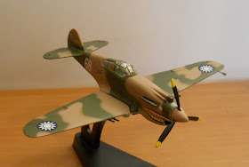 maqueta avión II G.M. Curtiss P-40 Warhawk Flying Tiger 