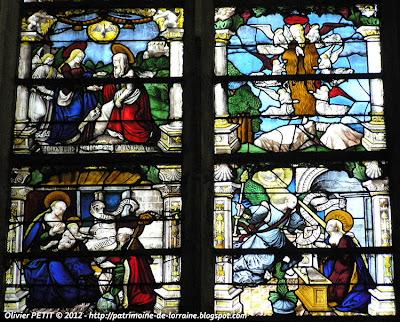 VEZELISE (54) - L'église Saint-Côme et Saint-Damien (Les Vitraux)