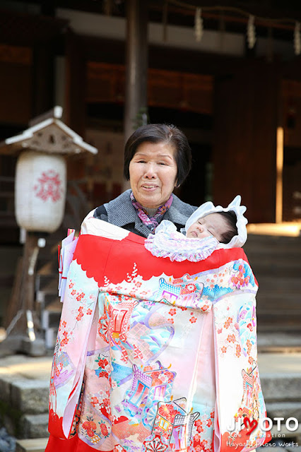 宇治上神社でお宮参り出張撮影