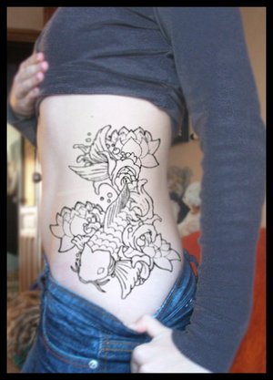 Hip Tattoo Designs For Girls