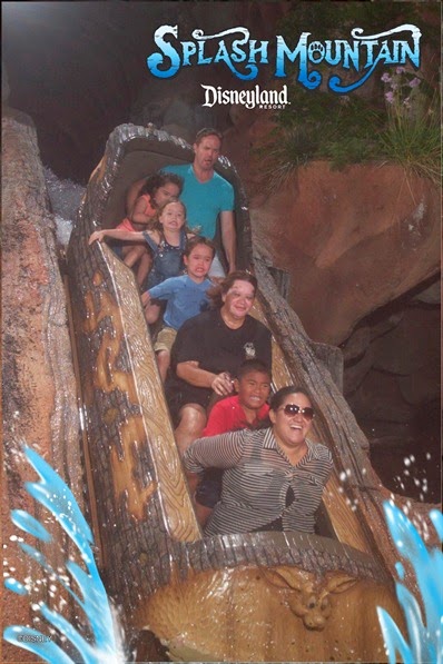 Splash Mountian Gabe and Bella