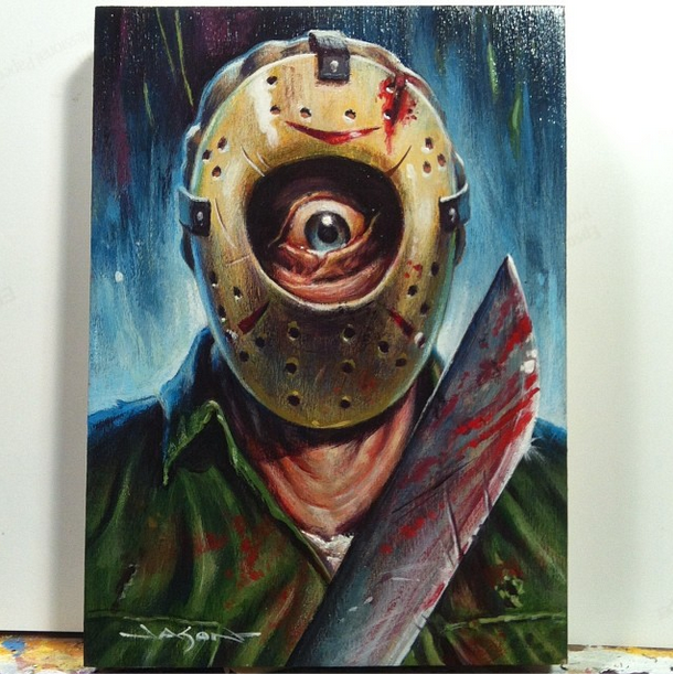 Jason Voorhees Has His Eye On You With New Artwork