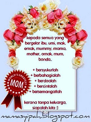 ~Di Sini Segalanya Bermula~: Kad Selamat Hari ibu Dari 