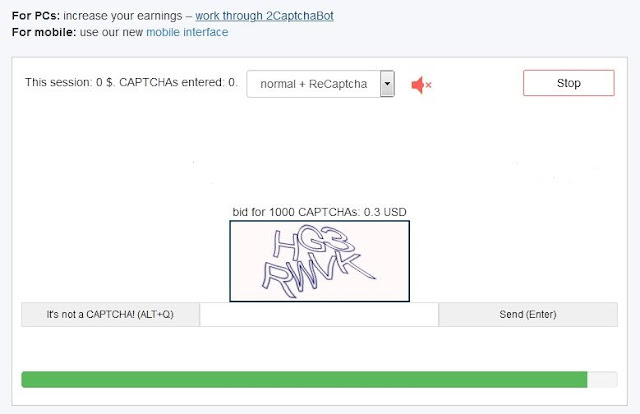 2Captcha - Online make Money