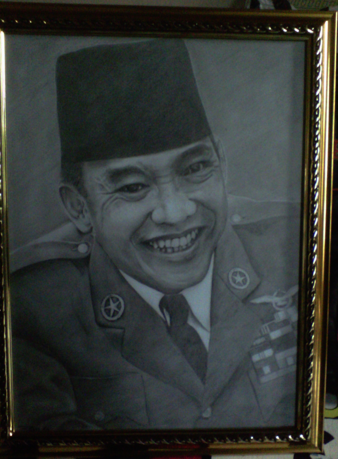 Sketsa Gambar Ir Soekarno Garlerisket