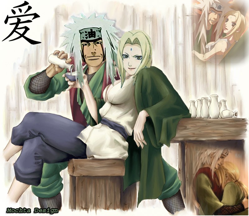 Jiraiya and Tsunade Anime Picture