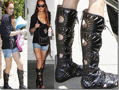 Lindsay Lohan-botas