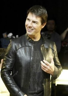 Gambar Jaket Kulit Tom Cruise