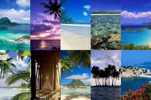 Playas paradisiacas XIX (10 postales del mar)