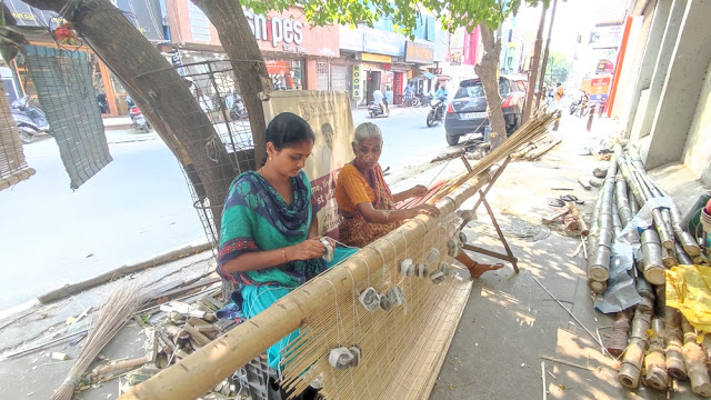 Stores en bambou, Chennai, Tamil Nadu