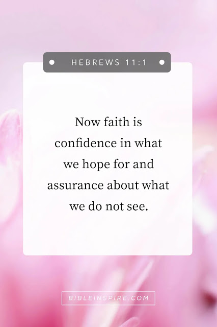 Hebrews 11:1 defining faith, the foundation for understanding the miracle of how old Abraham and Sarah were when Isaac was born.