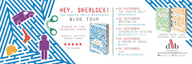 Hey Sherlock blog tour banner