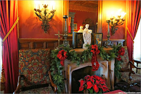 Chimenea del Dormitorio de Consuelo en Marble House, Newport