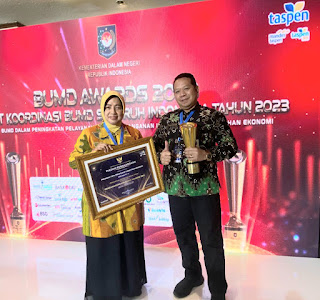 Hebat ! Perumdam Tirta Perwitasari Purworejo Raih BUMD Award, 2023 Kementrian Dalam Negeri.