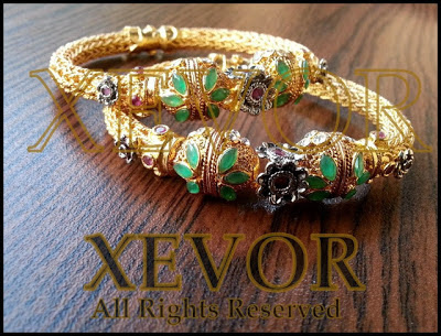 Xevor stones and kundan Latest jewellery Trend 2013-2014
