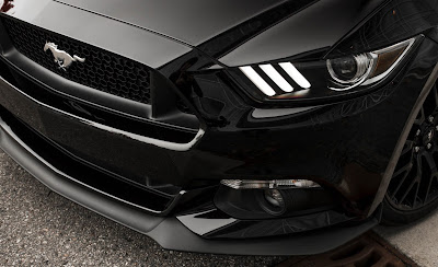 Ford Mustang GT front headlight Hd picture