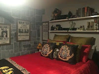 habitacion decorada de harry potter