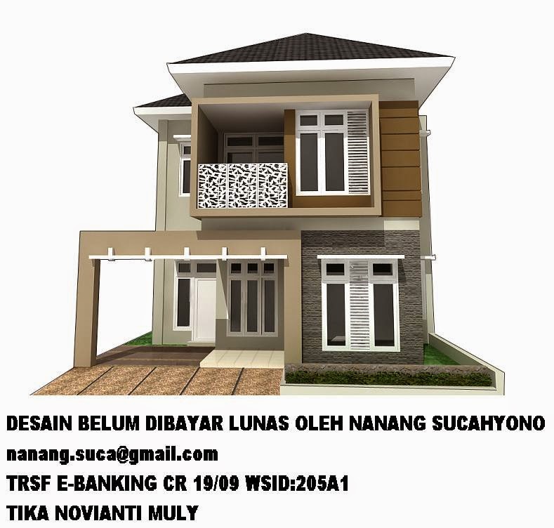 Contoh Rumah Harga  Murah Rumah Zee