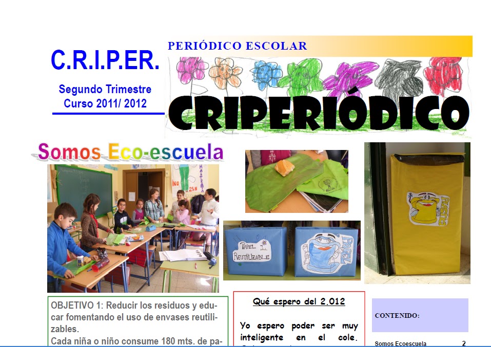 CPR CRIPER Criperiódico 2º Trimestre Curso 2011-2012