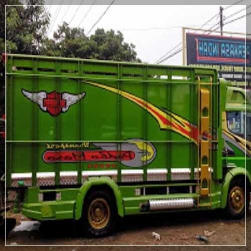 30 gambar  modifikasi truk canter dengan full variasi ceper 