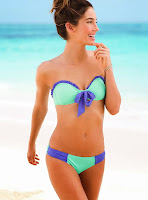 Lily Aldridge in a Sexy Bikini Photo Shoot for Victoria's Secret Swimwear