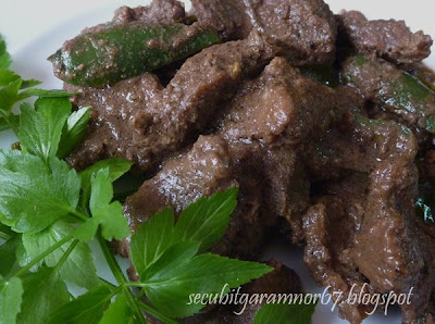 Asam Garam 2 PUTERI: Resepi Hebat: HATI DAGING MASAK 