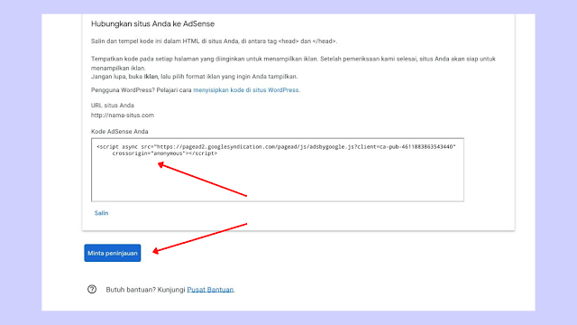 Cara Menambahkan Situs di Google Adsense