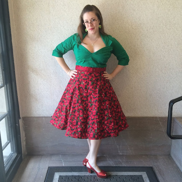 women's strawberry skirt