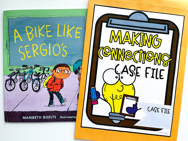 Making connections anchor chart, activities, graphic organizers, and more!