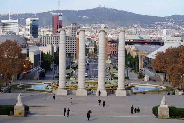 Palau Nacional em Barcelona