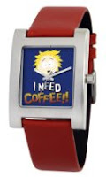 South Park Men's Kuban Collection Tweak Red Leather Watch #D1523S093