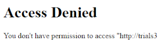 Access Denied
