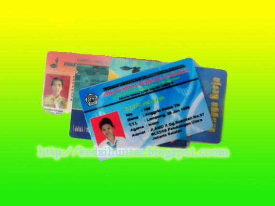 Kedai Pramuka Hunter Scout: ID Card