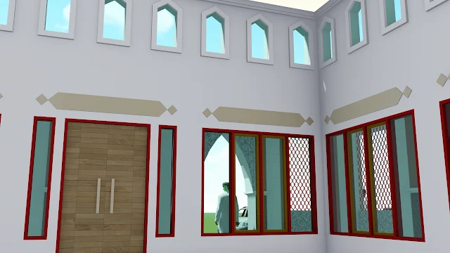 desain masjid kecil