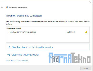 Cara Mengatasi DNS Not Responding Pada Wndows 7 / 8 / 10