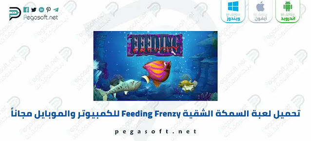 تحميل لعبة السمكة Feeding Frenzy كاملة مجانا جميع الأصدارات