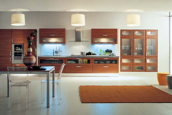 Modern kitchen cabinet designs.  An Interior Design