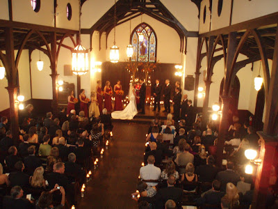 Candlelight Wedding Ceremony. Fabulous Candlelight Wedding